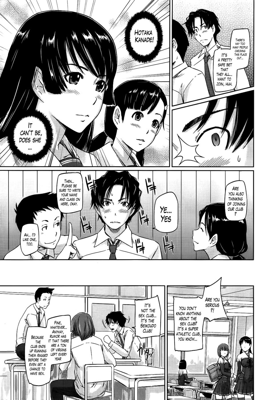 Hentai Manga Comic-A Straight Line to Love!-Chapter 1-3